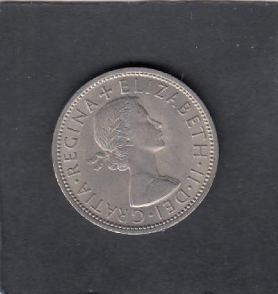 Beschrijving: 2 Shillings  ELIZABETH II